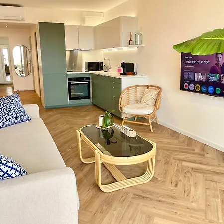 Appartement Cocon Du Cros - Vue - Plages - Marché - 2 Ch *